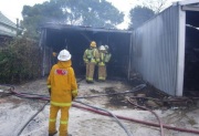 Shed fire, Freeling